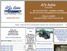 Tablet Screenshot of fortyacreparts.com